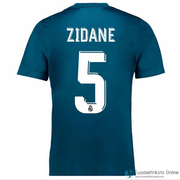 Real Madrid Trikot Ausweich Zidane 2017-18 Fussballtrikots Günstig